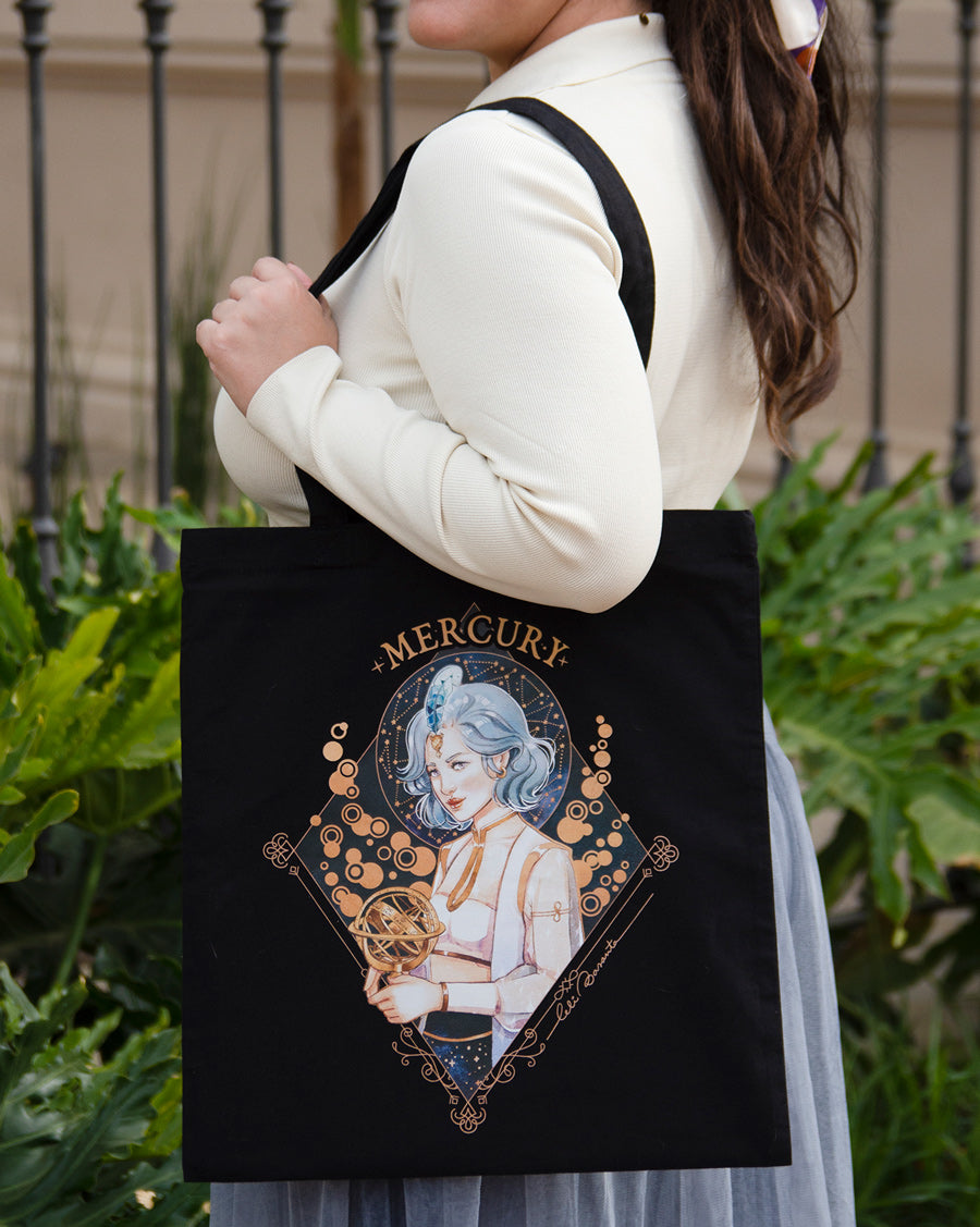 ToteBag Mercury Color Negro