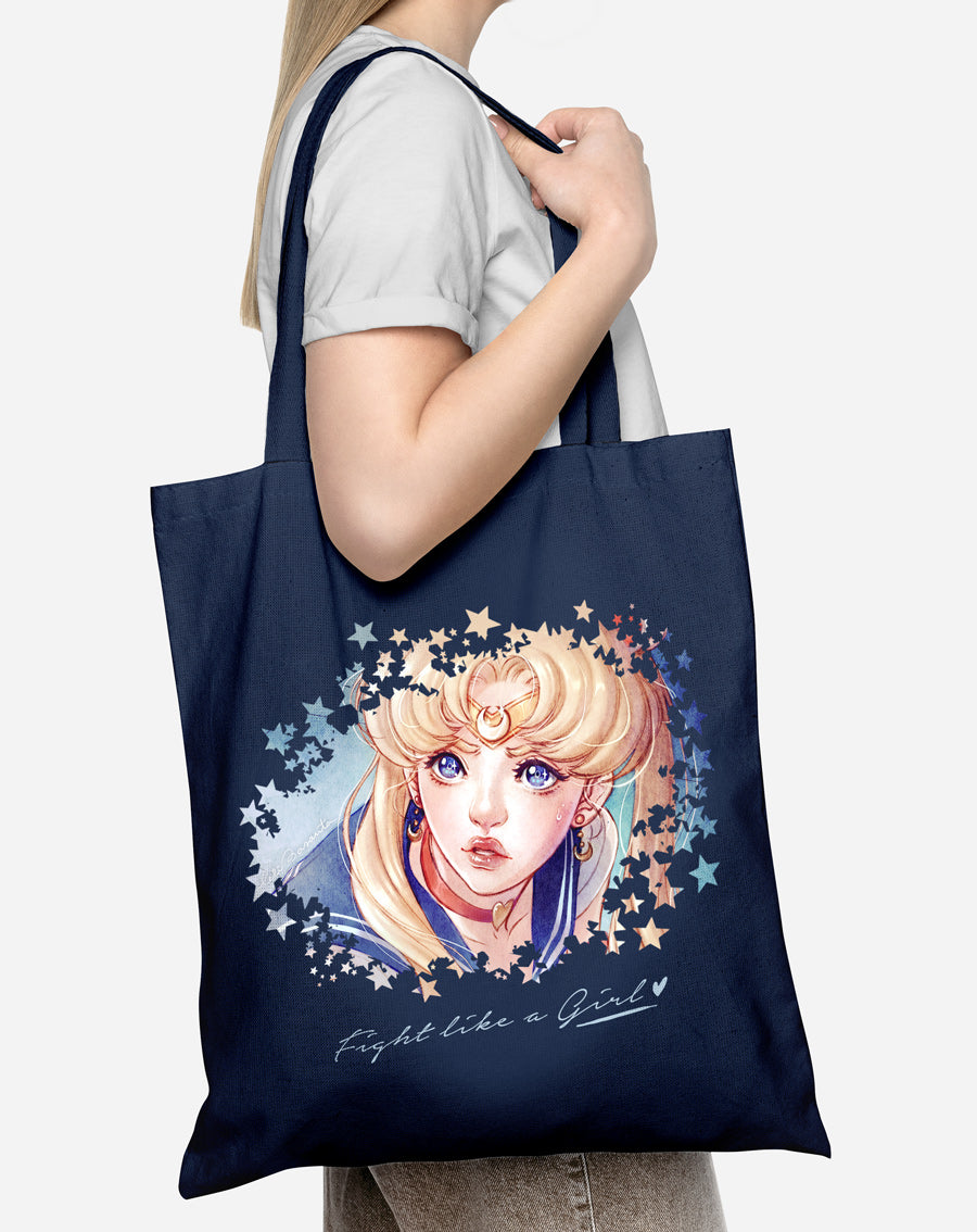 ToteBag Sailor Moon Redraw Color Azul Oscuro