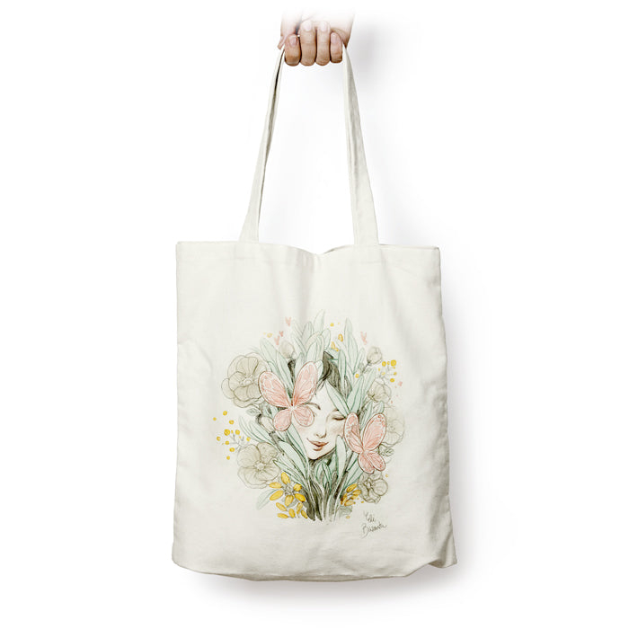 Tote Bag Flora Color Natural