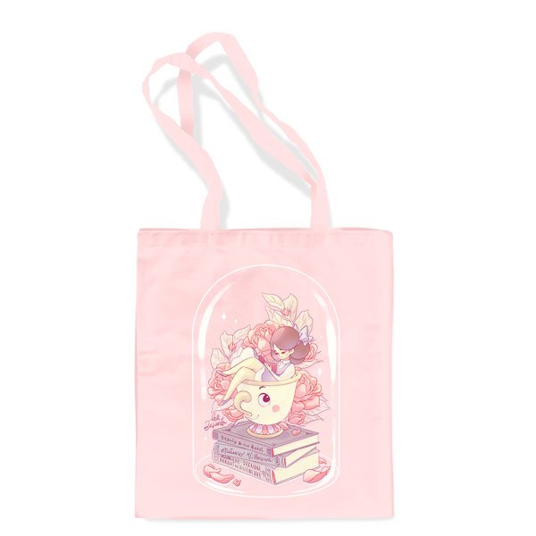 ToteBag Bella y Chip Color Rosa Claro